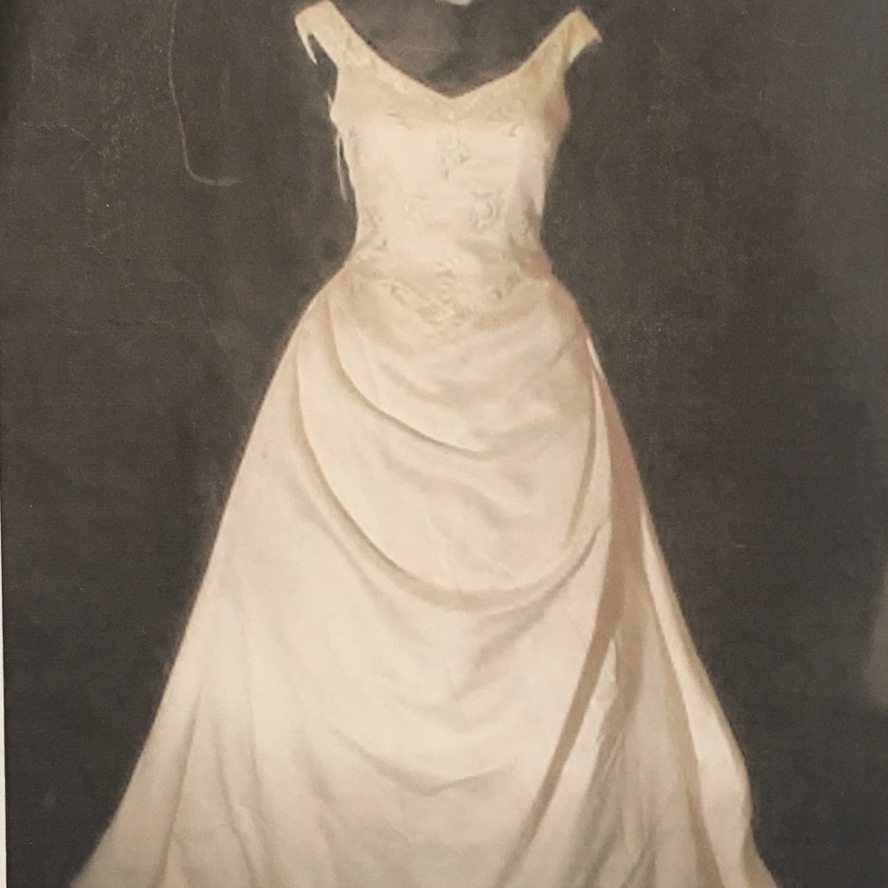 Pronovias Ivory Wedding Gown